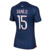 Camiseta de fútbol Paris Saint-Germain 2023-24 Danilo 15 Primera Equipación - Mujer